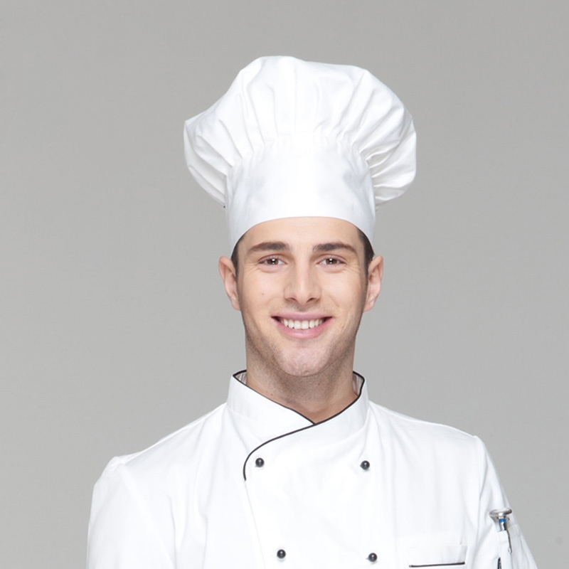 unisex white chef hat 